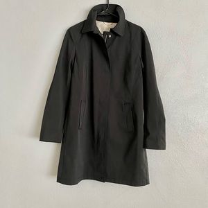 L8 NYC Women’s Jacket Size Medium Black Full Zip Peacoat Chic Neutral